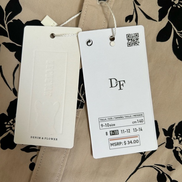 Denim & Flower Boys Floral Tropical Short Sleeve Dress Shirt🏝️☀️⛱️ - Picture 11 of 14